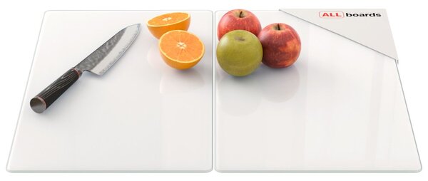 Skleněné ochranné desky BÍLÉ SUPERWHITE – 2 ks, 52 × 30 cm, HC52x30_00015