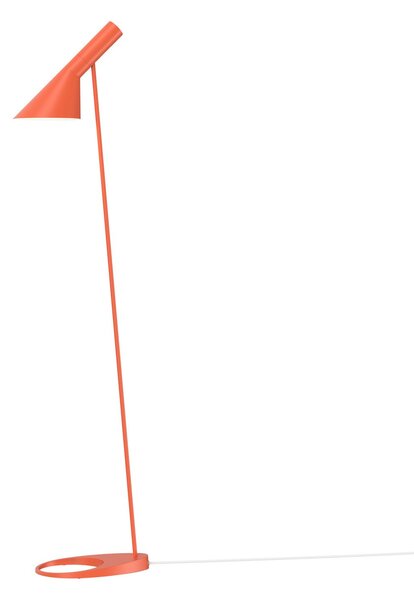 Stojací Lampa Louis Poulsen, AJ, Oranžová, Obývací pokoj, Kov, Design