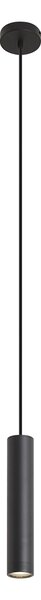 Designové závěsné svítidlo černé GU10 50mm IP44 - Tuba