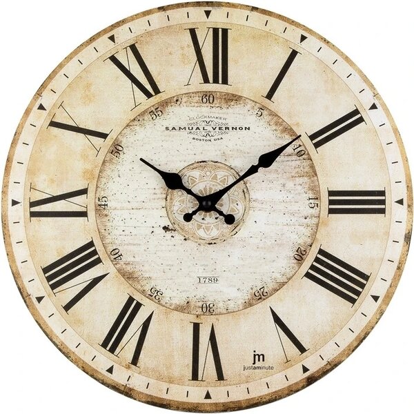Lowell Italy Designové nástěnné hodiny 21456 Lowell 34cm