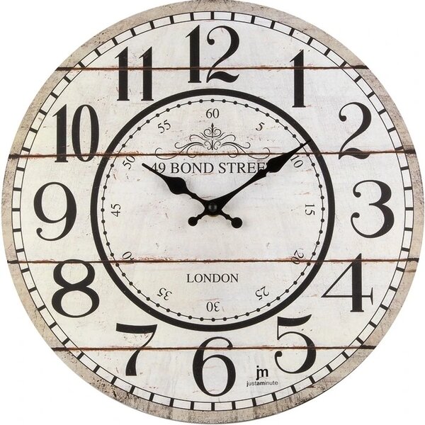 Lowell Italy Designové nástěnné hodiny 21455 Lowell 34cm