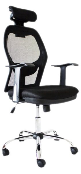 Kancelářská židle CANCEL ELPO, černá, ADK072010