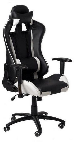 Kancelářská židle ADK RUNNER, černo-bílá 164010