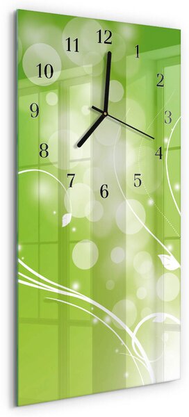 Skleněné hodiny vertikální Vzor zsppc-30x60-00179669