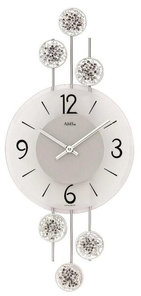 Designové nástěnné hodiny 9440 AMS 47cm