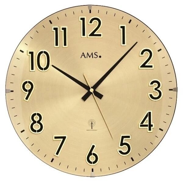 Nástěnné hodiny 5974 AMS řízené rádiovým signálem 32cm