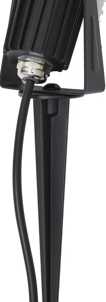 Moderní 12V bodové svítidlo černé vč. LED IP67 - Voltaire Pico