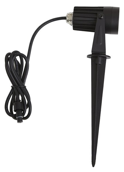 Moderní 12V bodové svítidlo černé vč. LED IP67 - Voltaire Pico