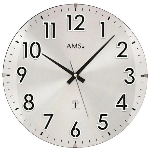 Nástěnné hodiny 5973 AMS řízené rádiovým signálem 32cm