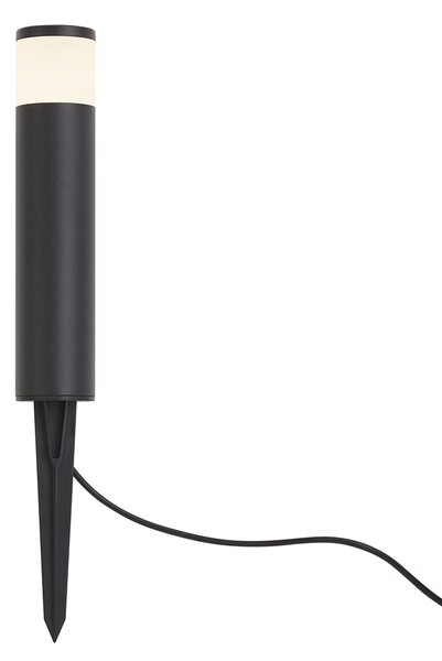 Moderní venkovní patní svítidlo 12V černé vč. LED IP65 - Voltaire Palo