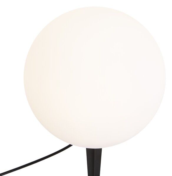 Moderní venkovní lampa 12V bílá 20 cm vč. LED IP65 - Voltaire Luno