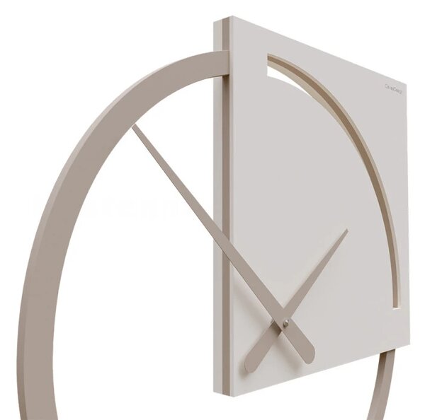 Designové hodiny 10-124 CalleaDesign Karl 45cm (více barevných variant) Barva vínová červená-65 - RAL3003
