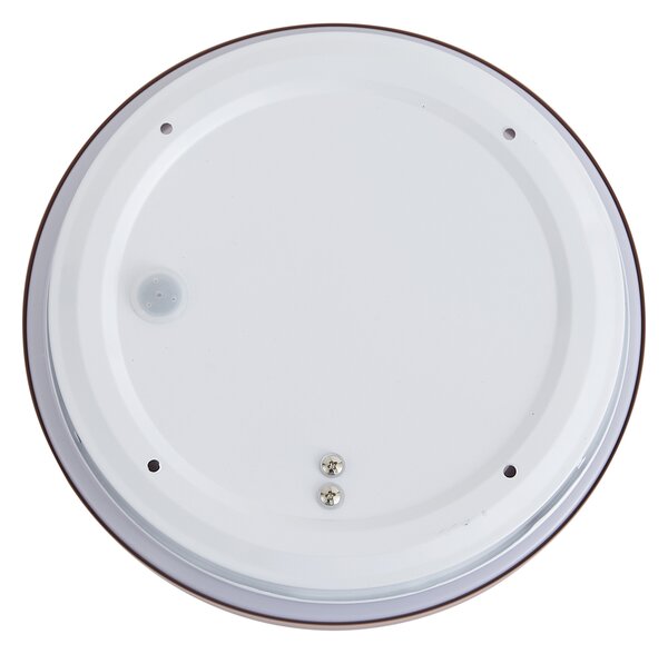 Moderní stropní svítidlo Sienna s bílou barvou 25 cm IP44 - Walden