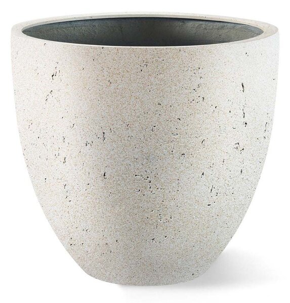 Grigio Ovál, květináč Barva květináče: Antique White, Rozměry: 32 x 29 cm