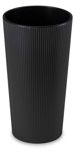 PLASTOVÝ KVĚTINÁČ URBANIKA ECO 19,5X36,5 CM ČERNÁ