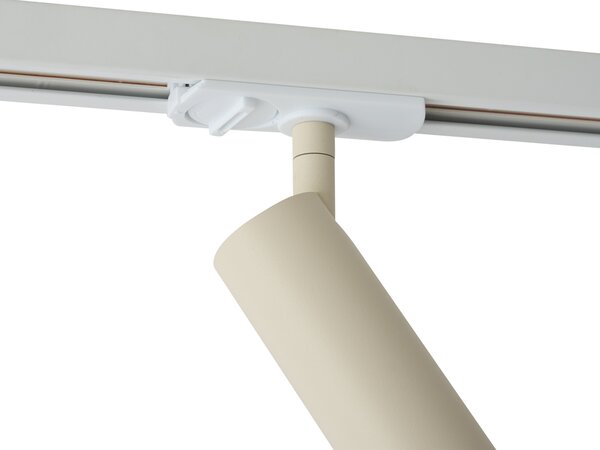 Moderní kolejnicový systém s 5 bodovými světly bílý s béžovou 1-fázový GU10 35mm - Iconic Jeana Luxe