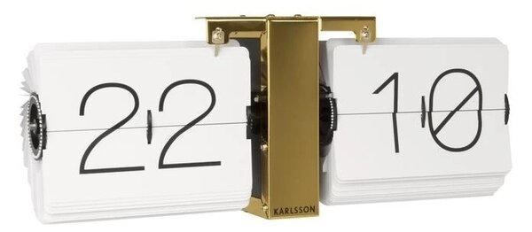 Designové překlápěcí hodiny KA5601WH Karlsson 36cm
