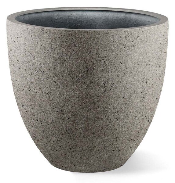 Grigio Ovál, květináč Barva květináče: Natural Concrete, Rozměry: 32 x 29 cm