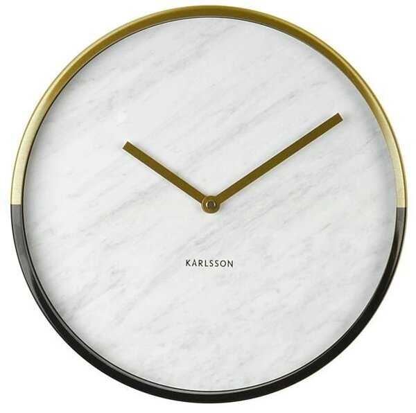Designové nástěnné hodiny 5606WH Karlsson 30cm