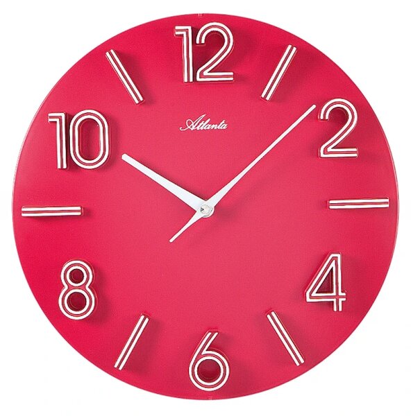 Designové nástěnné hodiny AT4397-1 Atlanta 30cm