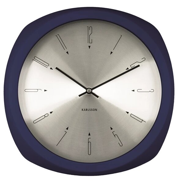 Designové nástěnné hodiny 5626BL Karlsson 31cm