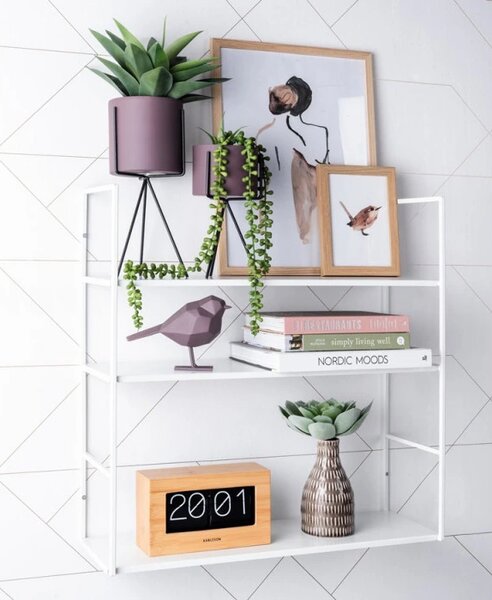 Designové stolní překlápěcí hodiny 5620WD Karlsson 21cm