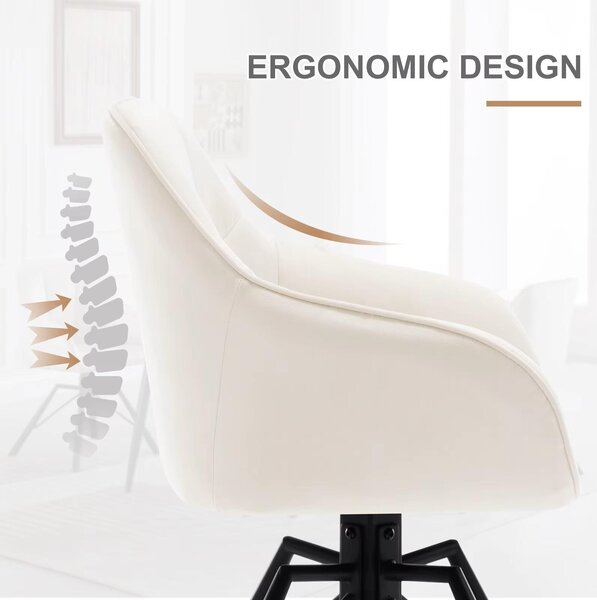 Židle - Jídelní židle - Otočná jídelní židle - Ergonomická - Jídelní židle s područkami - Pohodlná