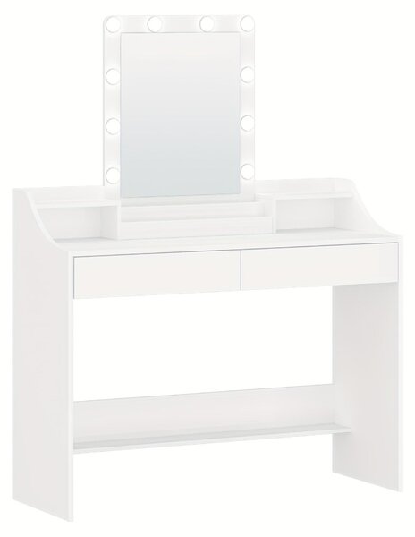 Kosmetický stolek - Toaletní stolek - Stolek s osvětlením - Toaletní stolek s nastavitelným LED osvětlením