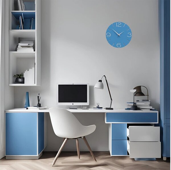 Designové hodiny 10-005-74 CalleaDesign Smile 30cm