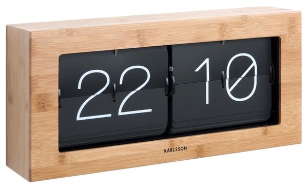 Designové nástěnné/stolní překlápěcí hodiny 5642WD Karlsson 37cm