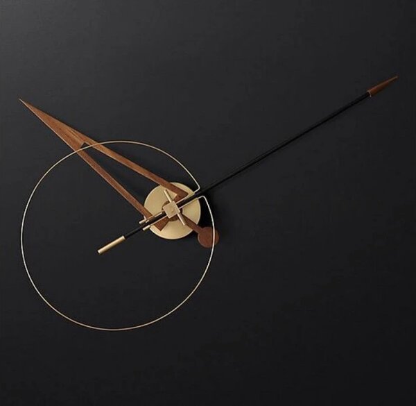 Designové nástěnné hodiny Nomon Cris Gold 70cm