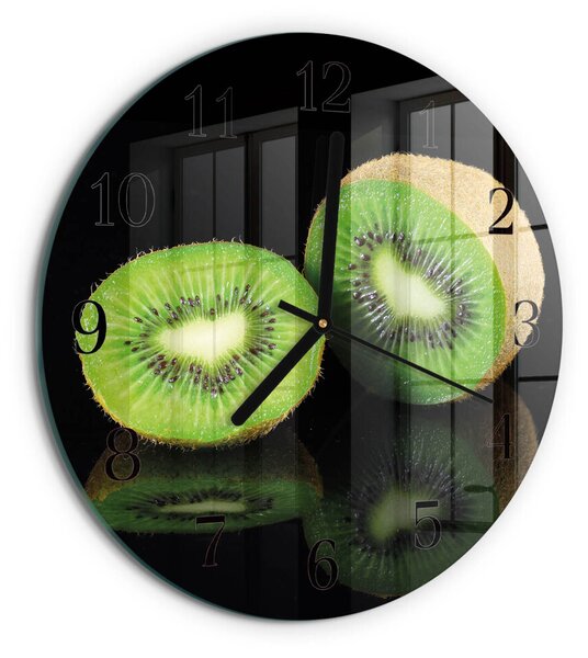 Skleněné nástěnné hodiny Kiwi zsoc-fi30-00170996