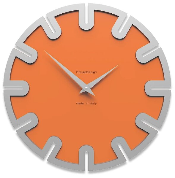 Designové hodiny 10-017 CalleaDesign Roland 35cm (více barevných variant) Barva bílá-1 - RAL9003