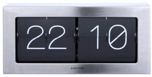 Designové nástěnné/stolní překlápěcí hodiny 5642ST Karlsson 37cm