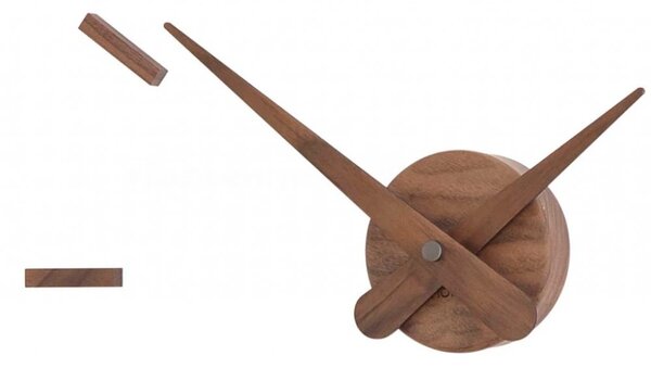Designové nástěnné hodiny Nomon Sunset Wood 50cm