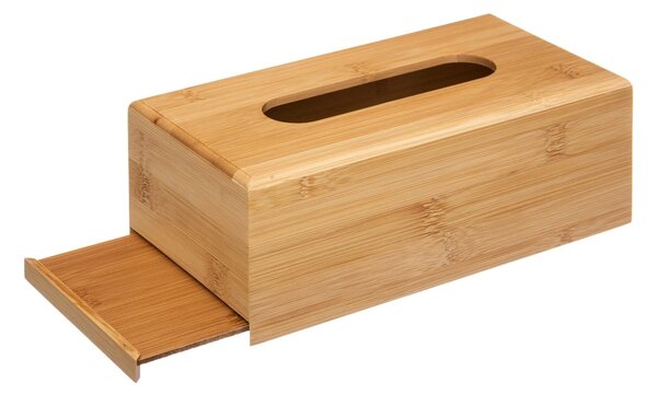 Box na kapesníky Terre, 25x8,5x13 cm, bambus