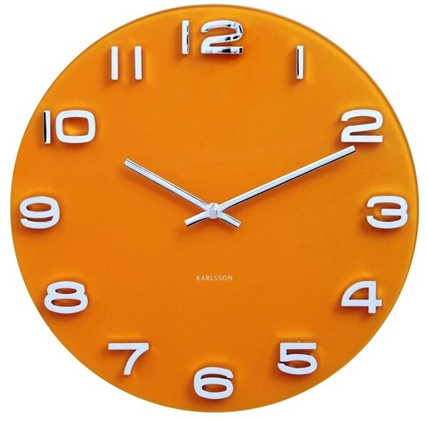 Designové nástěnné hodiny 5640YE Karlsson 35cm