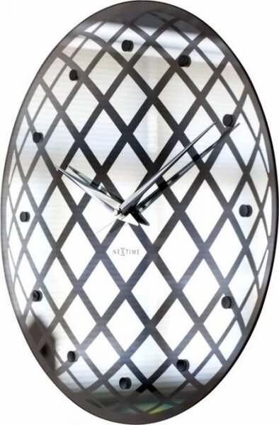 Designové nástěnné hodiny 8185zi Nextime Pendula Round 43cm