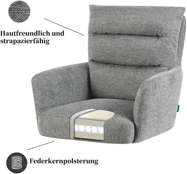 Jídelní židle - Židle - Jídelní židle - Otočné židle - Designové židle - Sada 2 kusů - Sedák s pružinovou výplní