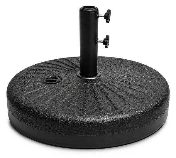 Ak furniture Podstavec pod slunečník UB51 černý