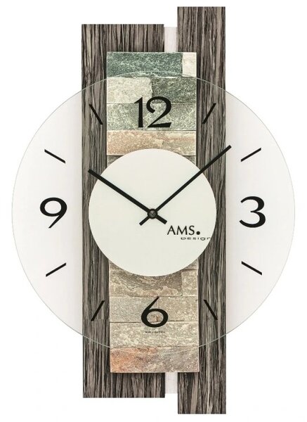 Nástěnné hodiny 9544 AMS 40cm