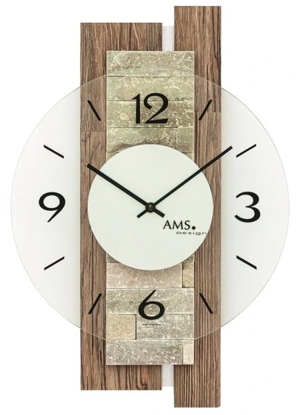 Nástěnné hodiny 9543 AMS 40cm