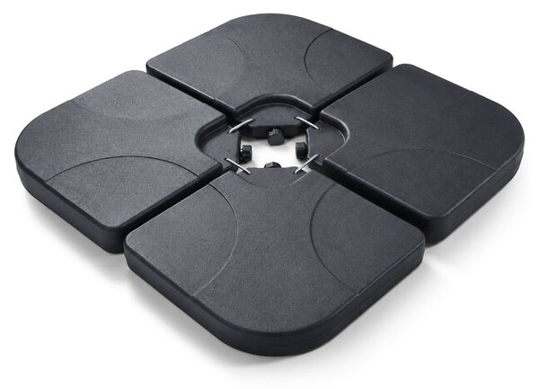 Ak furniture Podstavec pod slunečník UB50 černý