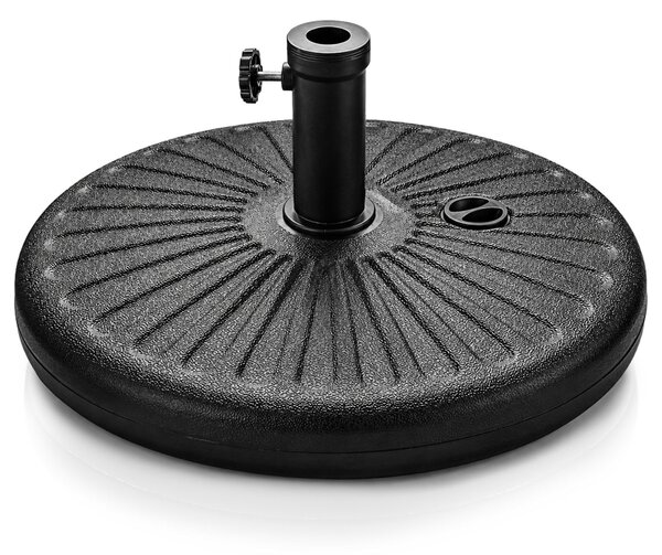 Ak furniture Podstavec pod slunečník UB55 černý