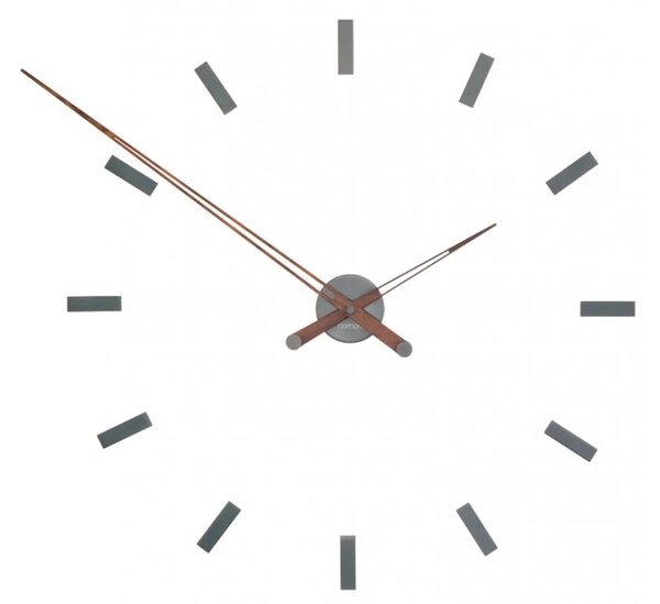 Designové nástěnné hodiny Nomon Tacon Graphite 100cm