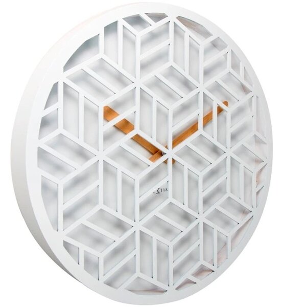 Designové nástěnné hodiny 3215wi Nextime Discrete 36cm