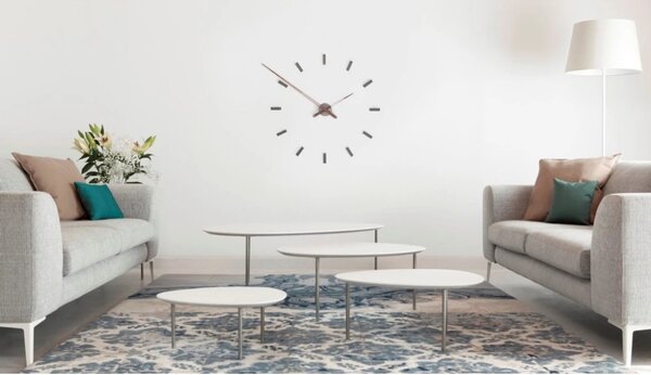 Designové nástěnné hodiny Nomon Tacon Graphite 100cm