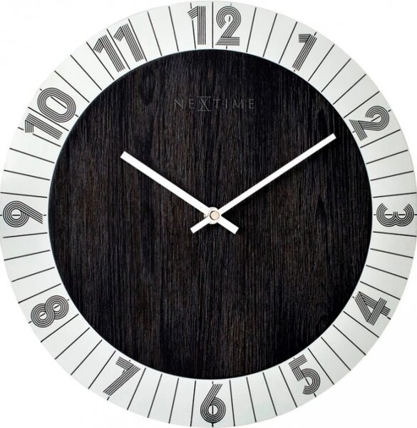 Designové nástěnné hodiny 3198zi Nextime Flare 35cm