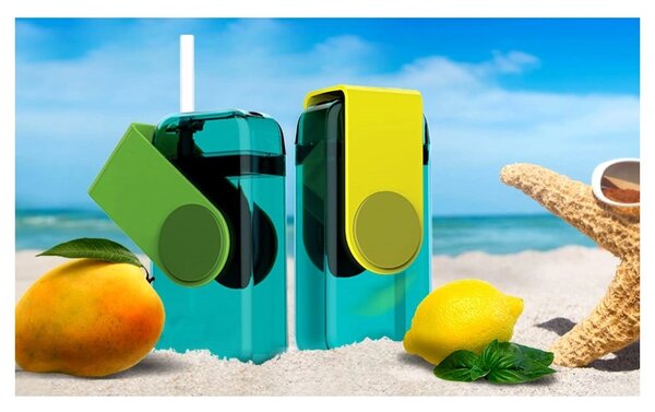 ASOBU univerzální dětský Drink Box zelený 300ml