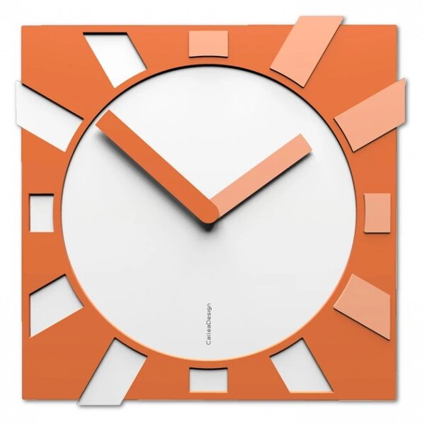 Designové hodiny 10-023 CalleaDesign Jap-O 38cm (více barevných variant) Barva zelené jablko-76